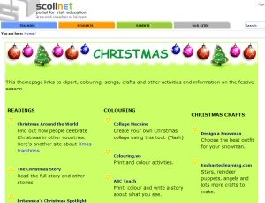 Scoilnet- Christmas section